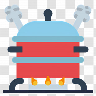 Food Steam - Cooking Pot On Stove Transparent PNG