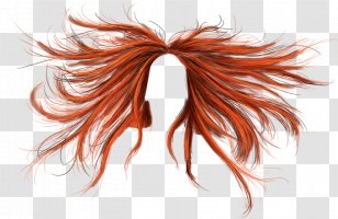 Brown Hair Orange Coloring - 9 Transparent PNG