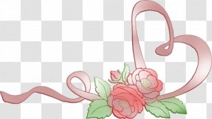 Love Painting Floral Design Heart - Tree Transparent PNG