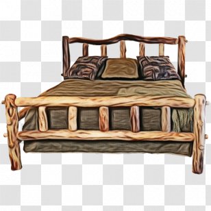 Furniture Bed Frame Wood Hardwood - Futon - Outdoor Sofa Transparent PNG