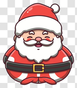 Santa Claus - Cute Santa Claus Cartoon Transparent PNG