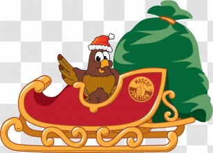 Clip Art Santa Claus Illustration Openclipart Free Content - Bird Transparent PNG