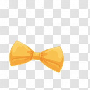 Bow Tie Yellow Necktie Silk Einstecktuch Clothing Accessories Suit Transparent Png - yellow tie roblox t shirt