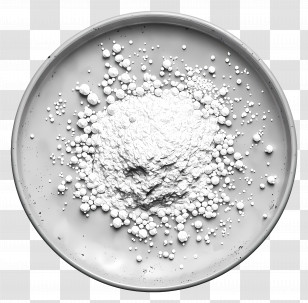 White Powder - White Powder In Bowl Transparent PNG