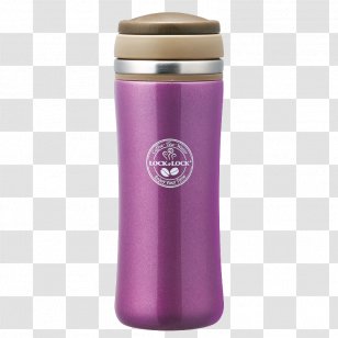Water Bottle Purple - Frosted Mug Transparent PNG