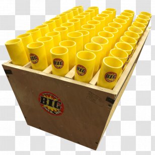 Michigan Fireworks Company Salute M-80 Firecracker - Mibrewclub - Simple X Display Rack Transparent PNG