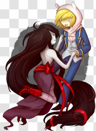 Marceline The Vampire Queen Finn Human Princess Bubblegum Ice King Jake Dog - Frame Transparent PNG