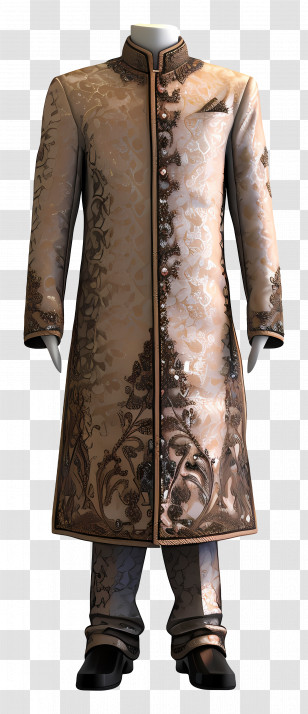Indian Formal Wear - Traditional Formal Outfit Transparent PNG