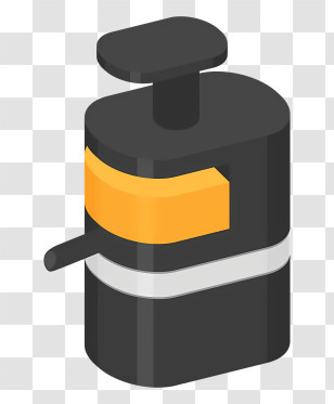 Food - Black Soap Dispenser Transparent PNG