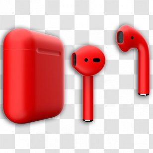 AirPods Blue Apple Earbuds Microphone - Azure Transparent PNG