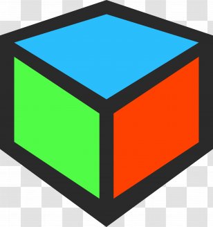 Cube Three-dimensional Space Clip Art - Net Transparent PNG