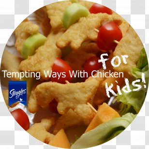 Chicken Nugget Junk Food Lunch Side Dish - Cuisine Transparent PNG