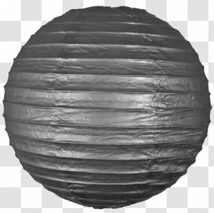 Paper Lantern Gold Party - Black Transparent PNG