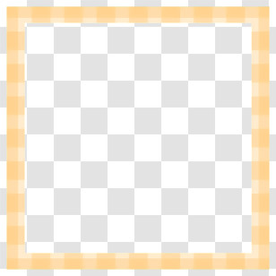Icon - Yellow Square Frame Transparent PNG