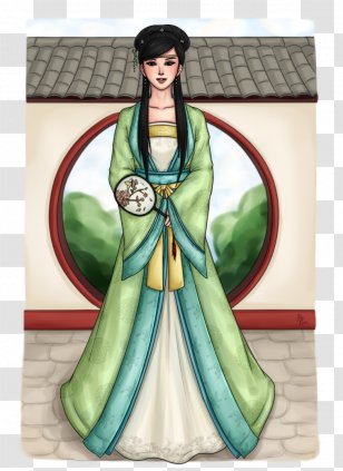 Chinese Clothing Folk Costume Cheongsam Drawing - Silhouette - Style Transparent PNG