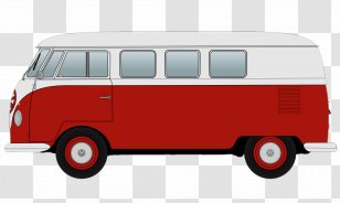 Van Car Volkswagen Type 2 Transporter - Camper Transparent PNG