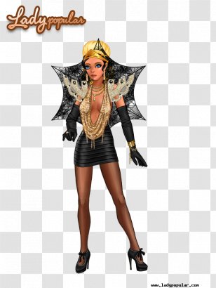 Lady Popular Dress-up Fashion Model - Supernatural Creature - Walpurgis Night Transparent PNG