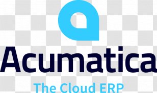 Acumatica Enterprise Resource Planning Computer Software Cloud Computing Logo - Blue Transparent PNG