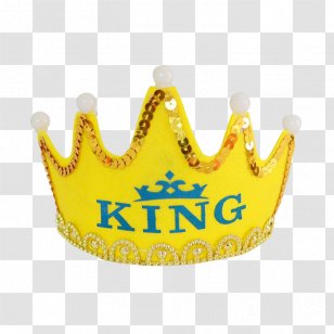 Birthday Party Hat Crown Cap - 4 Transparent PNG