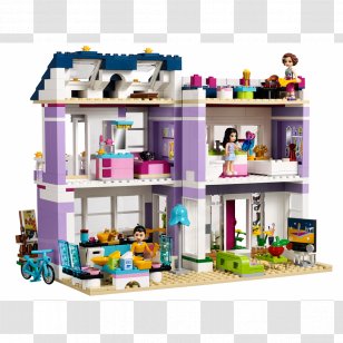 LEGO 41095 Friends Emma's House 41097 Heartlake Hot Air Balloon Toy - Block Transparent PNG