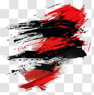 Brush Stroke - Dynamic Abstract Art Transparent PNG
