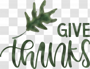 Thanksgiving Be Thankful Give Thanks Transparent PNG