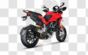 Ducati Multistrada 1200 Exhaust System 748 Muffler - Car - Motorcycle Transparent PNG