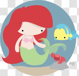 Ariel Mermaid Clip Art - Water Bird Transparent PNG