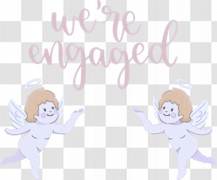 We Are Engaged Love Transparent PNG
