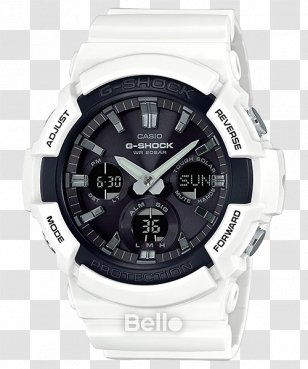 G-Shock Shock-resistant Watch Quartz Clock Solar-powered - Accessory - Tie Hanging Transparent PNG