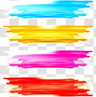 Watercolor Painting Paintbrush - Pincelada - Graffiti Brush Transparent PNG