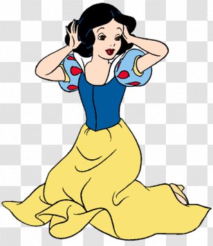 Snow White Ariel Rapunzel Seven Dwarfs Clip Art - Silhouette - And The Picture Transparent PNG