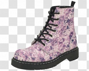 T.U.K. Combat Boot Brothel Creeper Shoe - Highheeled Transparent PNG