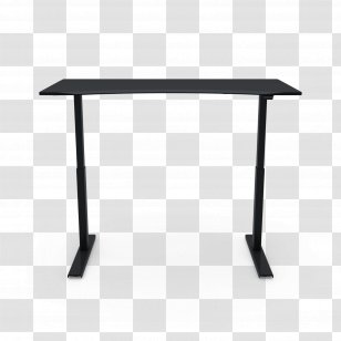 Standing Desk Table UpDesk - Payment - Titanium Transparent PNG