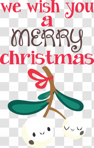 Merry Christmas Wish Transparent PNG