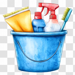 Cleaning Supplies - Household Cleaning Supplies Transparent PNG