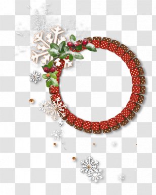 Christmas Decoration Cartoon - Necklace - Ornament Transparent PNG