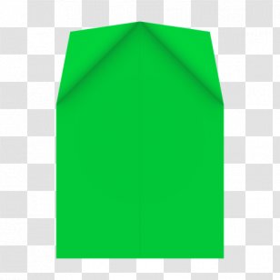 Paper Line Angle Green - Triangle Transparent PNG