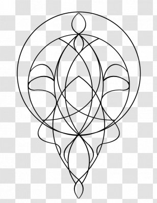 Art Deco Nouveau - Watercolor - Design Transparent PNG
