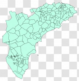 Map Municipality Commune Costa Blanca Cartographer - Spain - Alicante Transparent PNG