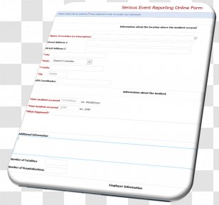 Document Web Portal Occupational Safety And Health Administration Data - Text - World Wide Transparent PNG
