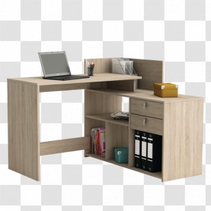 Table Computer Furniture Drawer Oak Transparent PNG