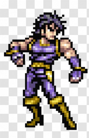 JoJo's Bizarre Adventure Pixel Art Jonathan Joestar - Technology Transparent PNG