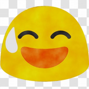 Smiley Blob Emoji Emoticon - Google Hangouts Transparent PNG
