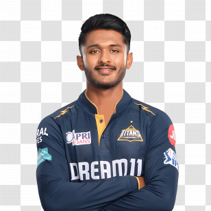 Gujarat Titans - Sports Athlete In Team Jersey Transparent PNG