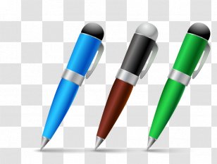 Ballpoint Pen Stationery Fountain - Material Transparent PNG