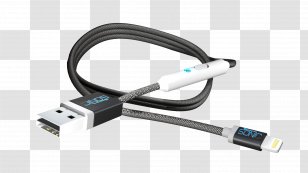 Battery Charger IPhone TYLT Lightning - Data Transfer Cable - Accessory Transparent PNG