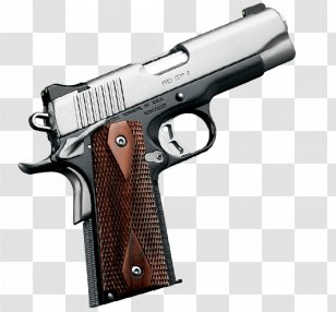 Kimber Manufacturing .45 ACP Firearm Custom Pistol - Gun Barrel - Revolver Transparent PNG