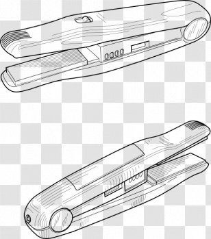 Hair Iron Comb Dryers Straightening Clip Art - Curling Transparent PNG