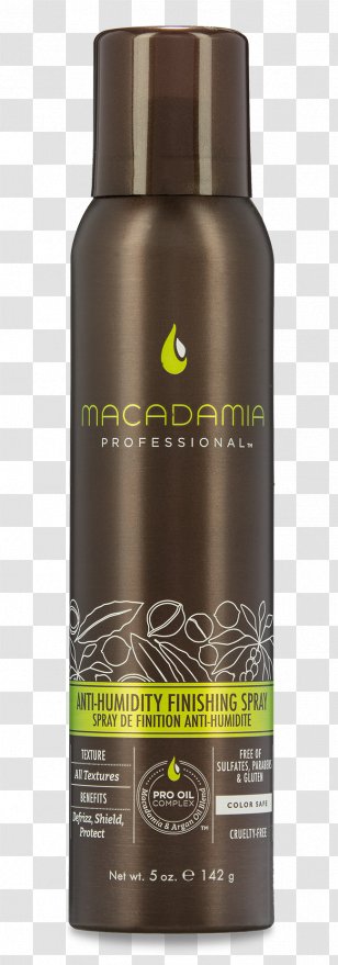 Macadamia Professional Nourishing Moisture Oil Treatment Hair Aerosol Spray Transparent PNG